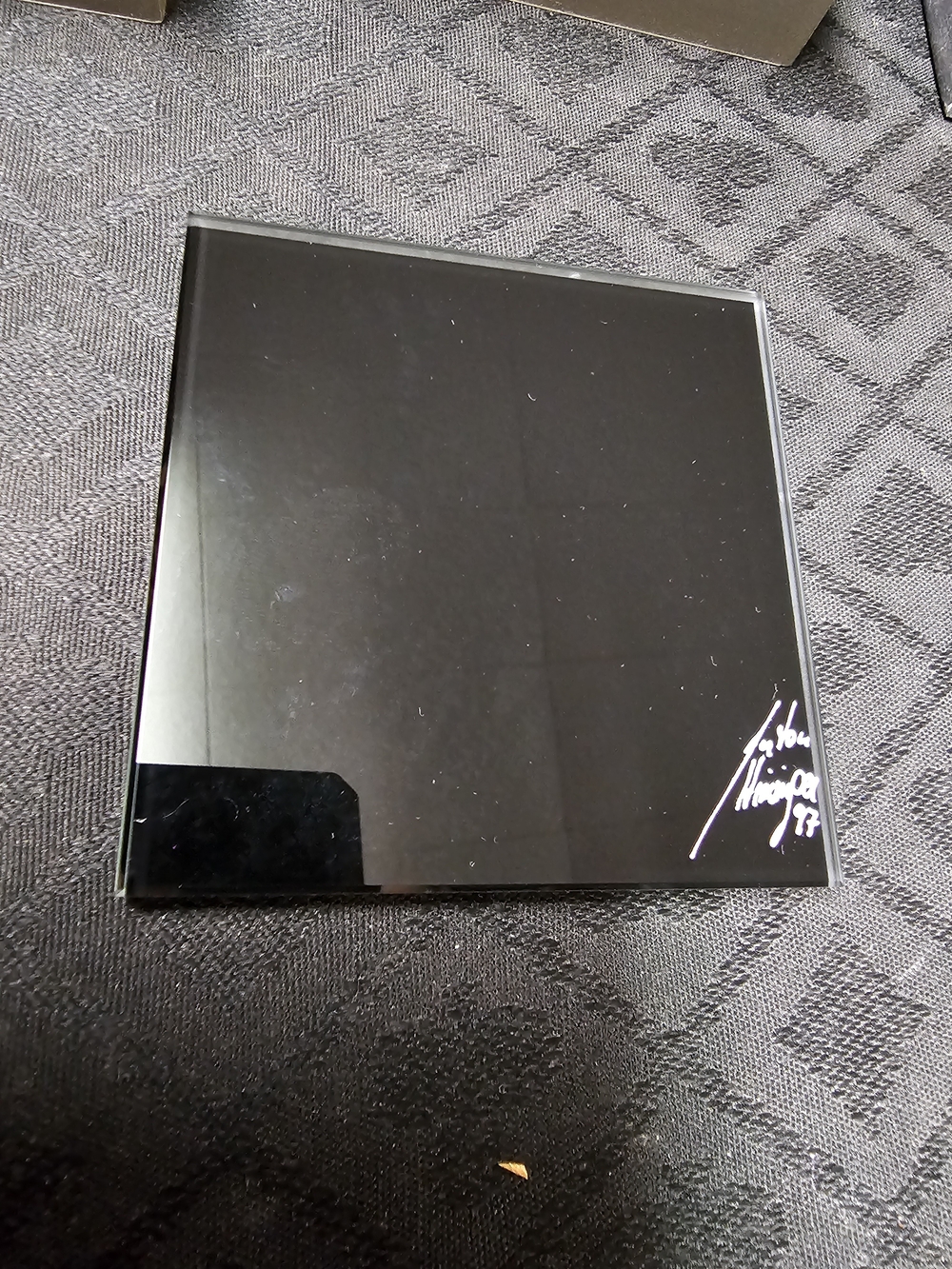 Swarovski Black Glass Display by Anton Hizringer 97'